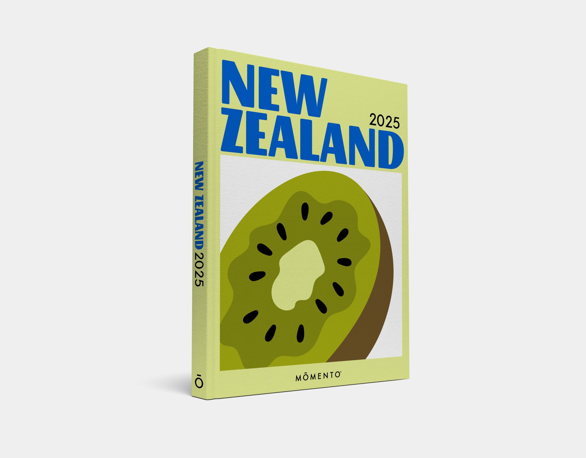 Calendar for New Zealand 2025 with a kiwi design on a white background